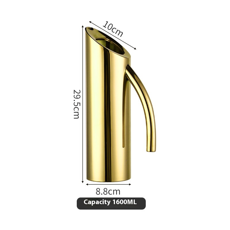 Large Curved Handle 1.6L Gold