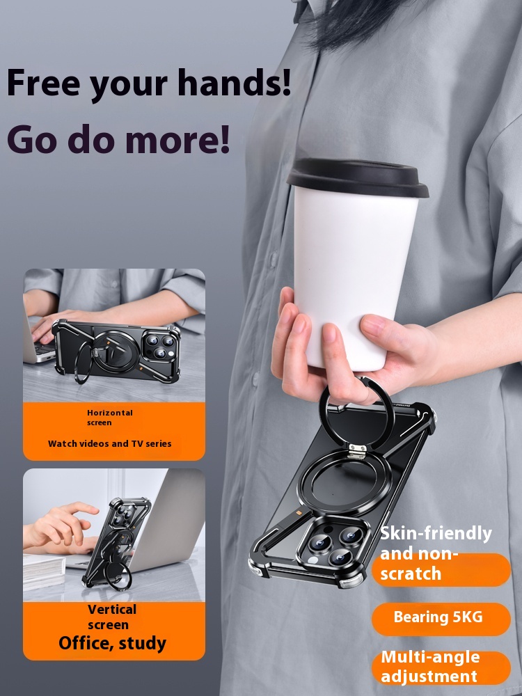 Metal Seamless Hollow Heat Dissipation Magnetic Bracket - Image 6