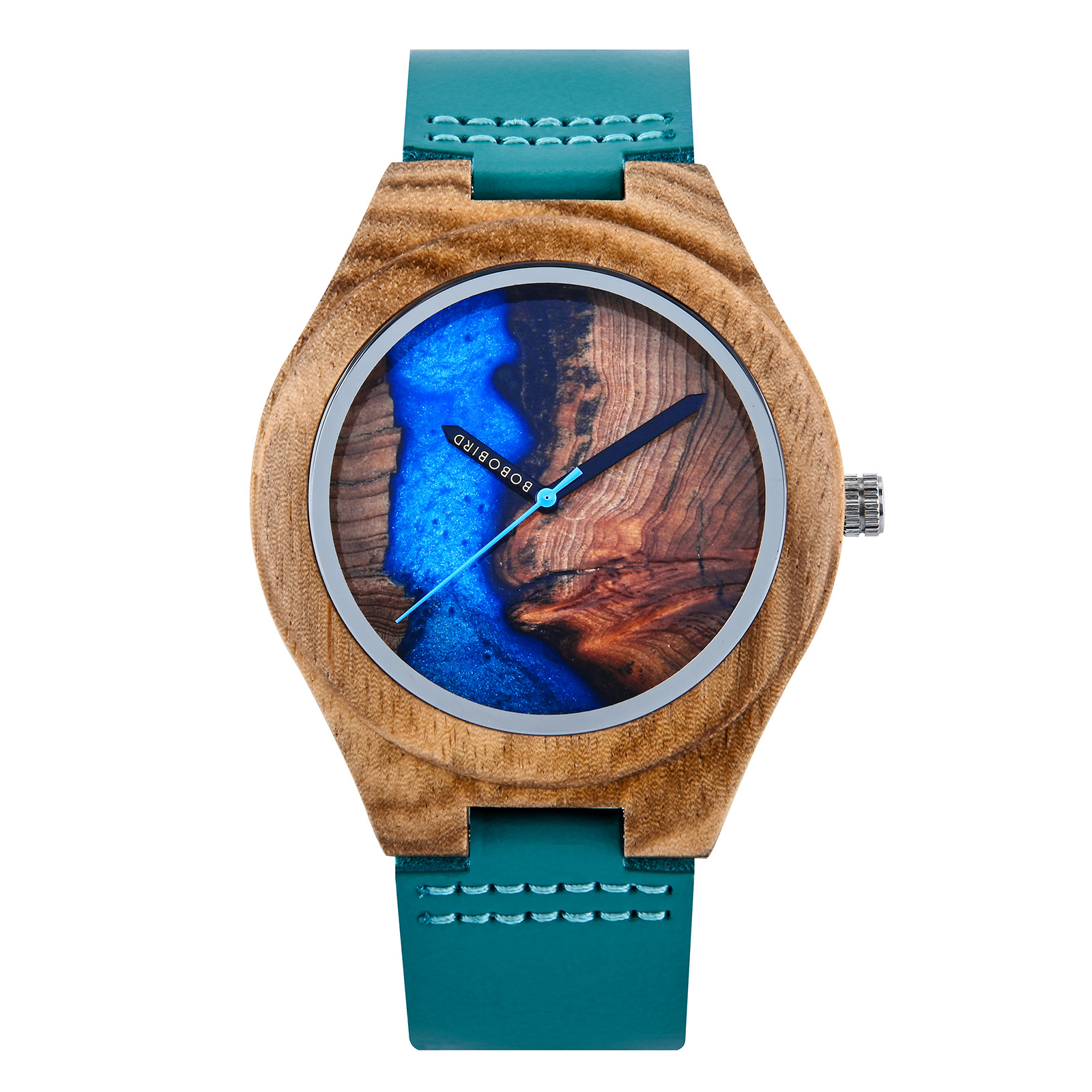 New Resin And Wood Vintage Watch 4