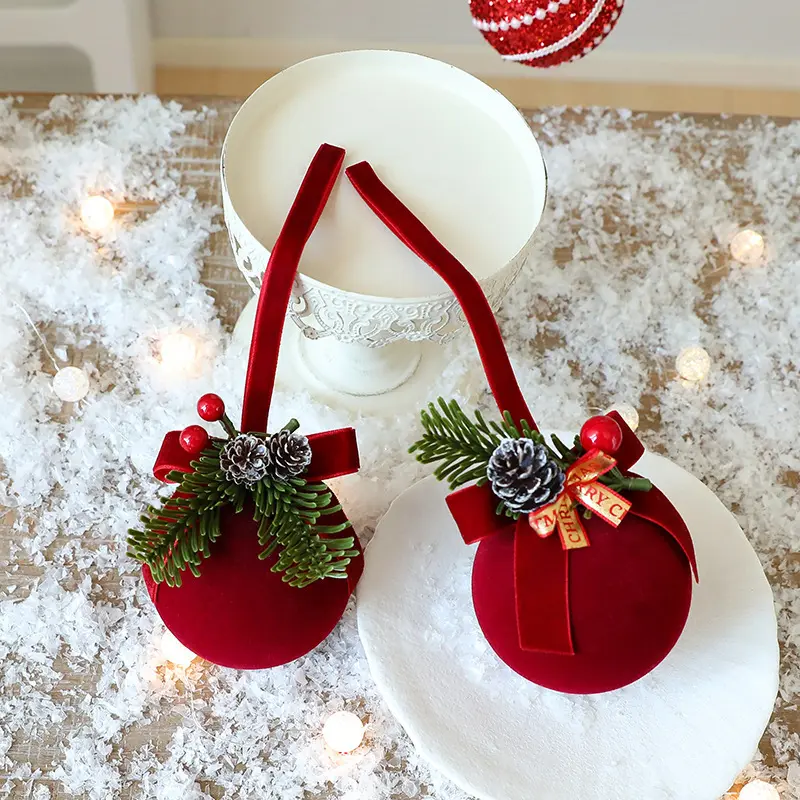 Exquisite Christmas Shop Windows Tree Hanging Decorations