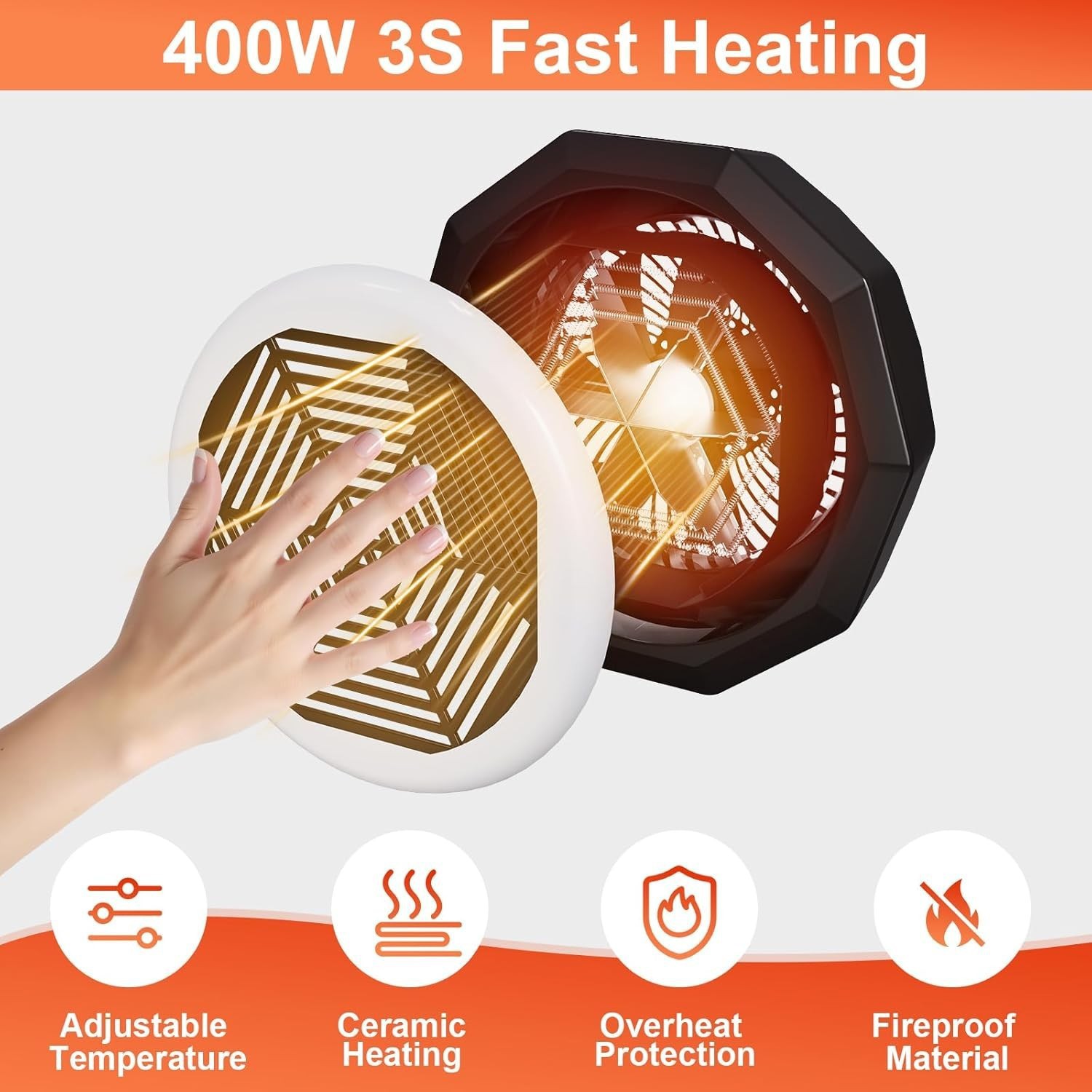 High-Power Warm Light Heating Lamp For Chickens Ducks Geese Cats And Dogs Veterinary Constant-Temperature Heating Lamp