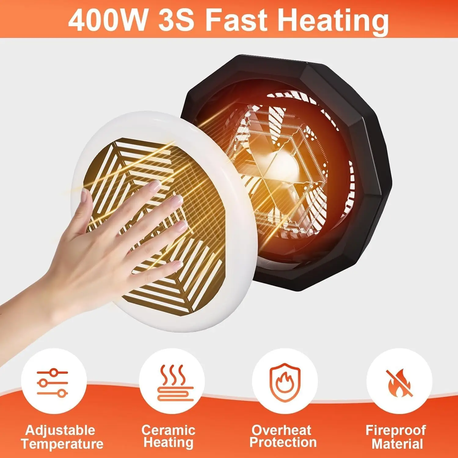 High-Power Warm Light Heating Lamp