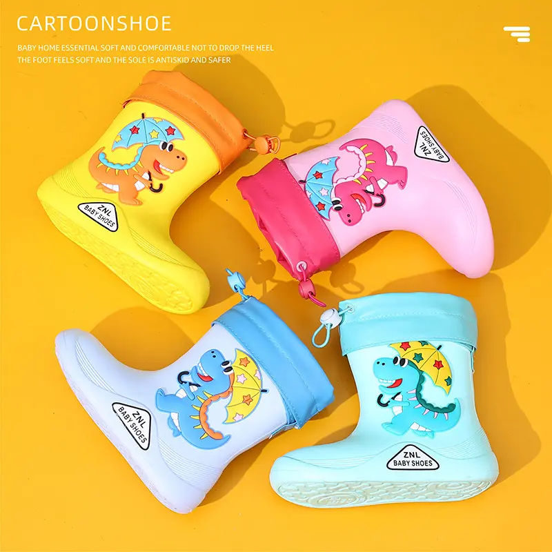 Children's Non-slip Cute Baby Rain Boots