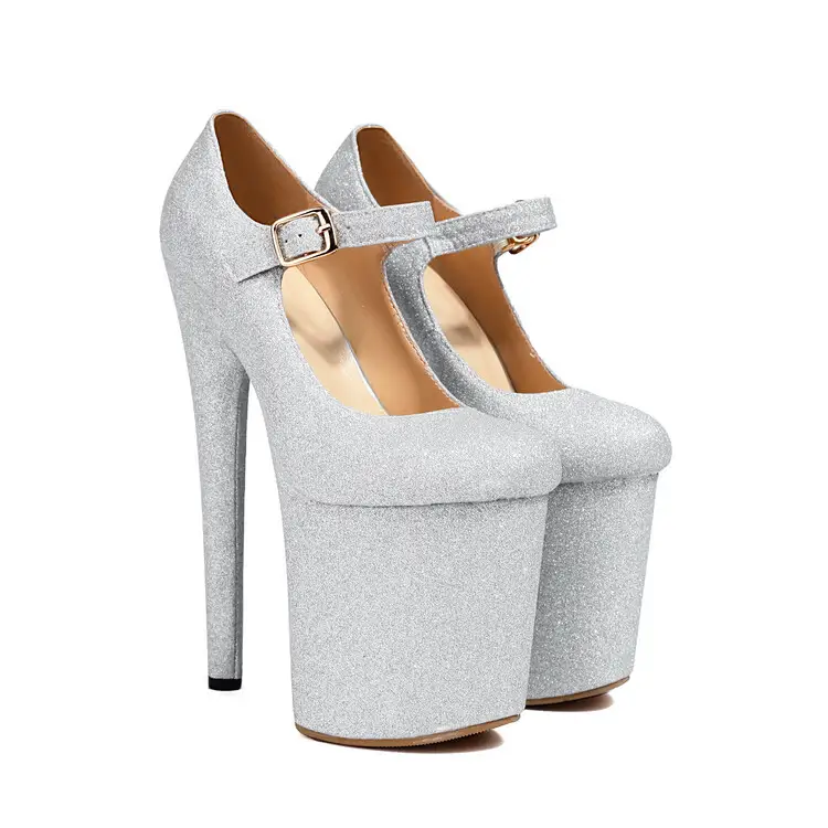 Sequin Platform High Heels For Women