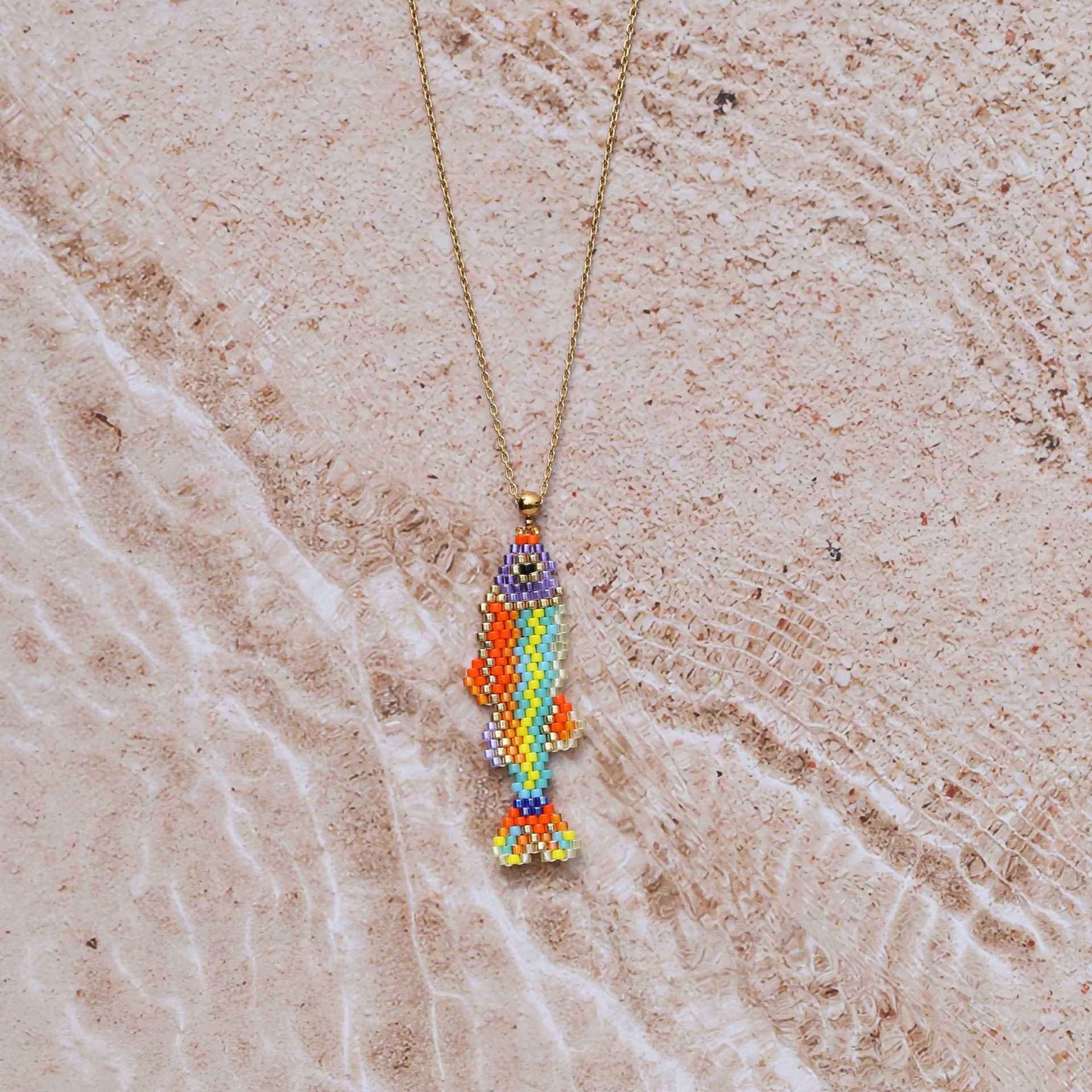 Handwoven Beaded Necklace For Women — foto 10