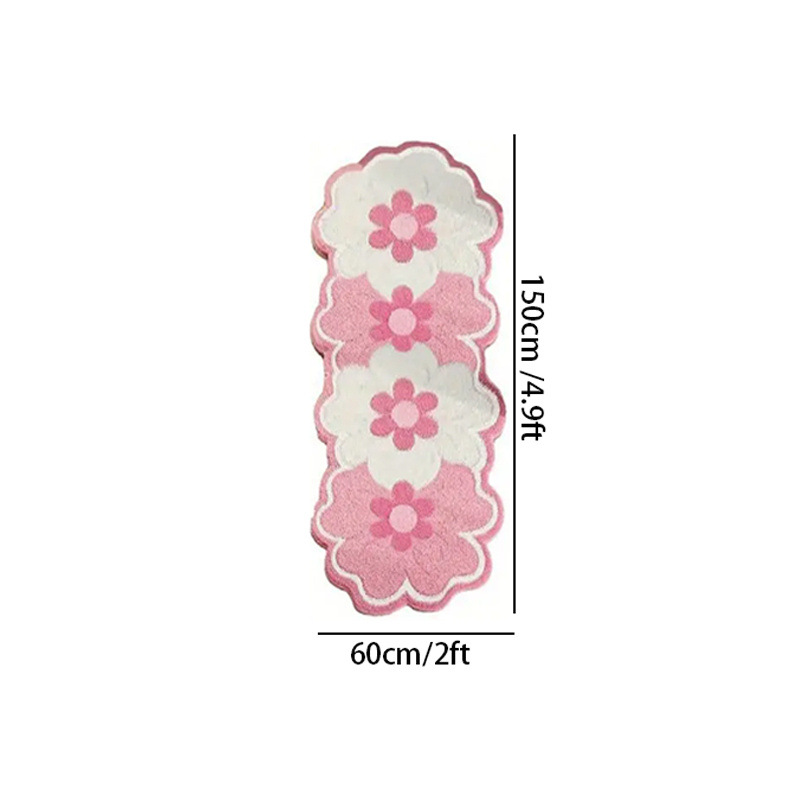 Irregular Floral Area Rug, picture 3 of 4