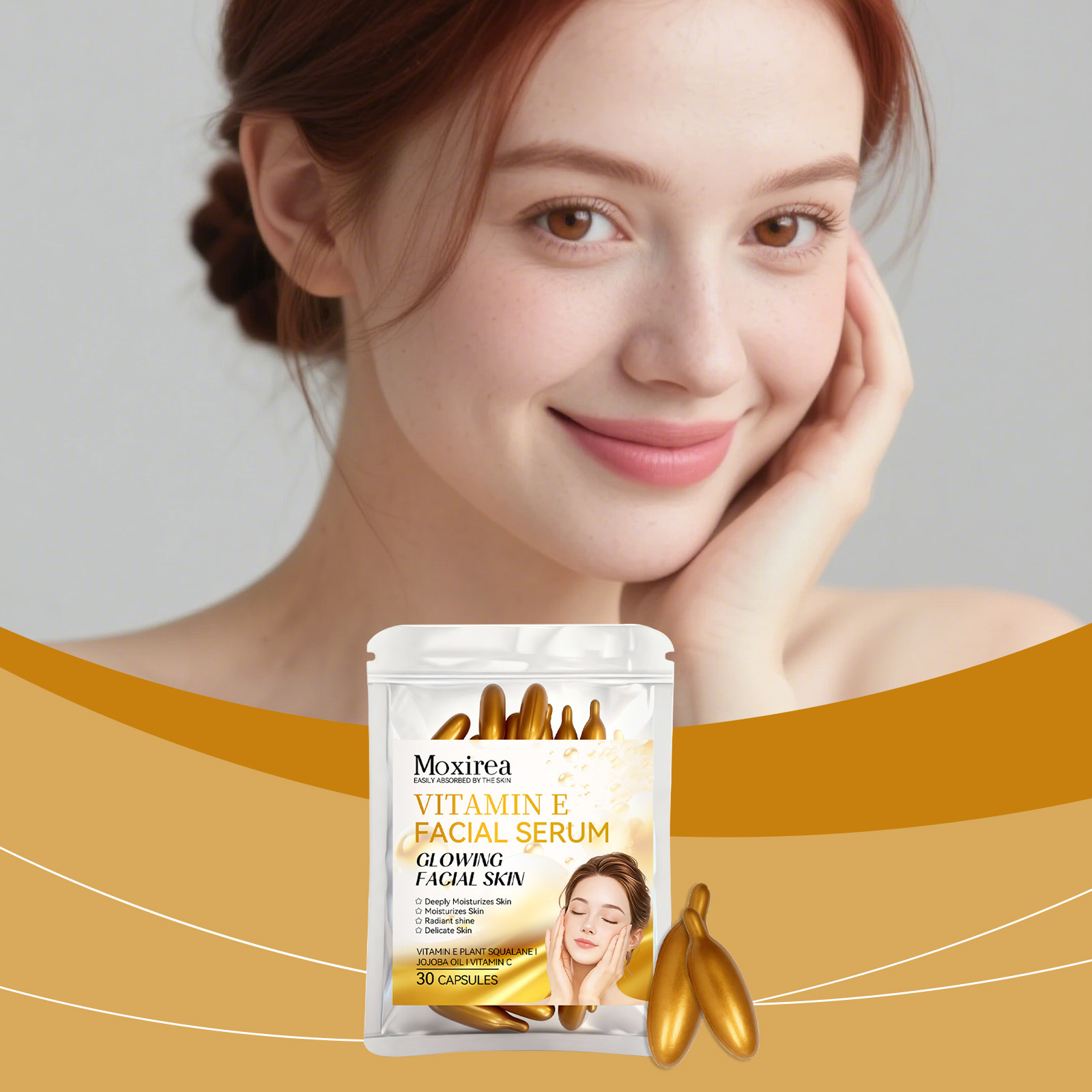 Vitamin E Moisturizing Capsules