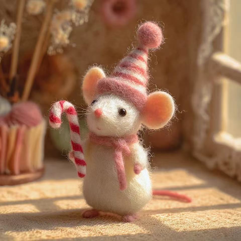Finished Crutches Mouse Fawn Child Elderly Person 2