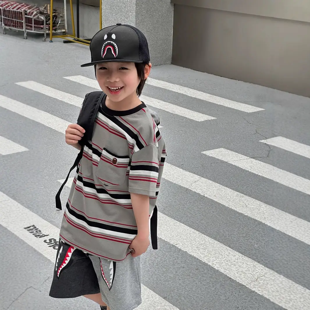 Japanese Fashion Brand Children's Clothing Boys And Girls Baby's Top