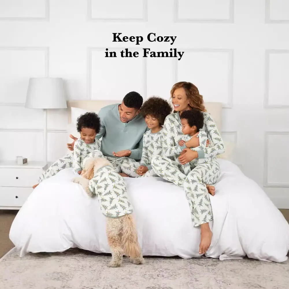 Cotton Christmas Pajamas Suit