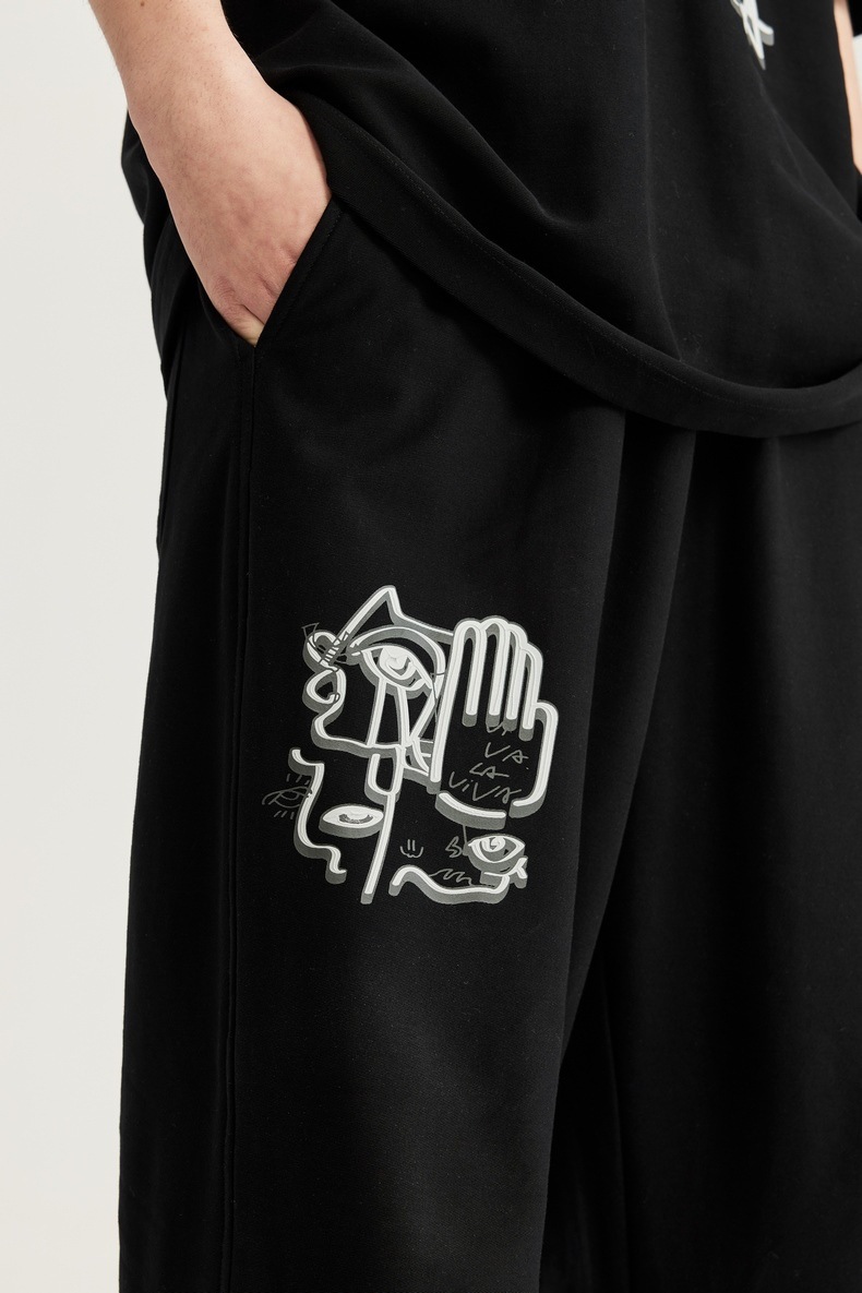 Hip Hop Letters Printing Suit Men And Women