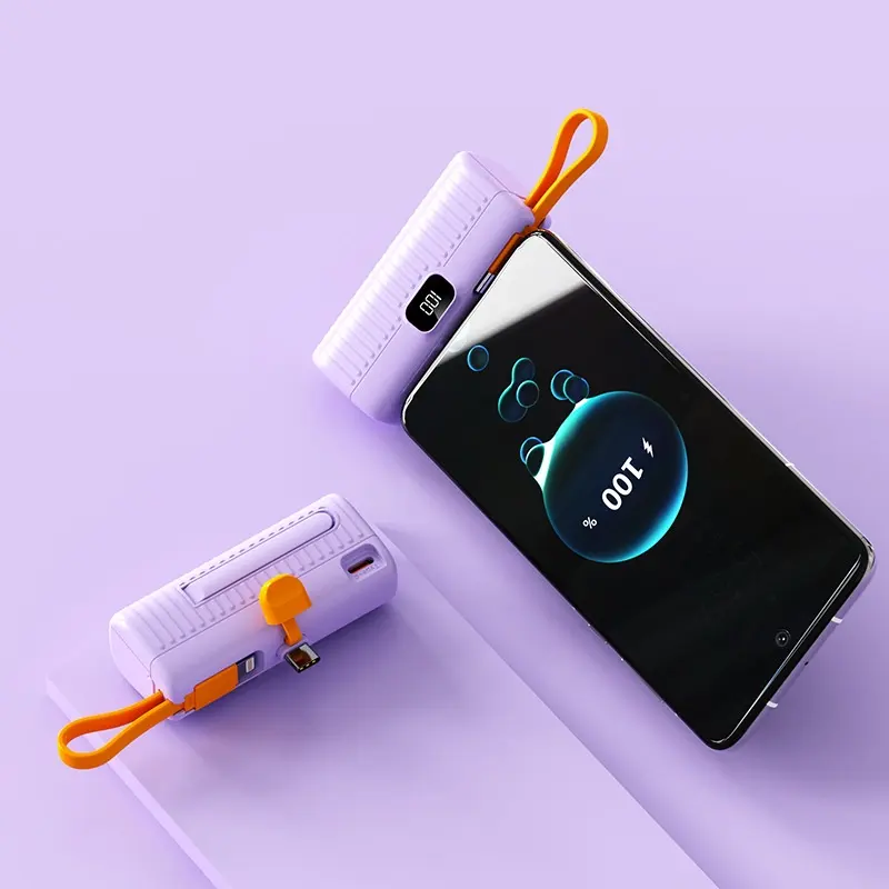 Power Bank Compact Portable Capsule