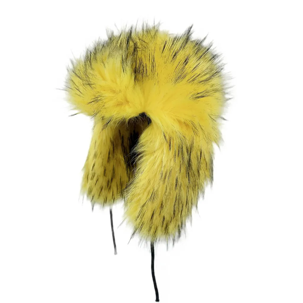 Straw Hat Outdoor Keep Warm - Yellow