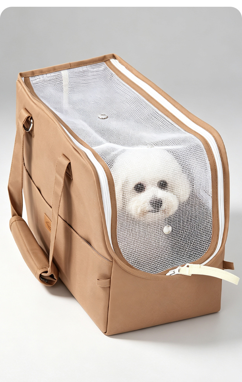 Breathable Pet Sling Bag detail photo 1