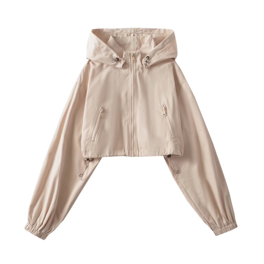 Loose Short Long Sleeve Women's Coat