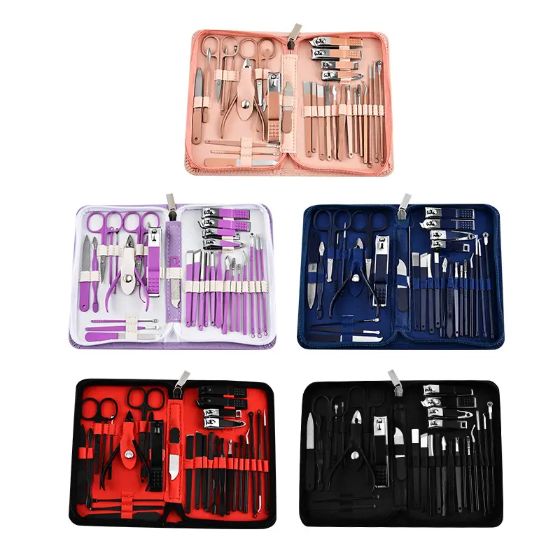 Portable Household Use 30-piece Nail Clipper Tool Set