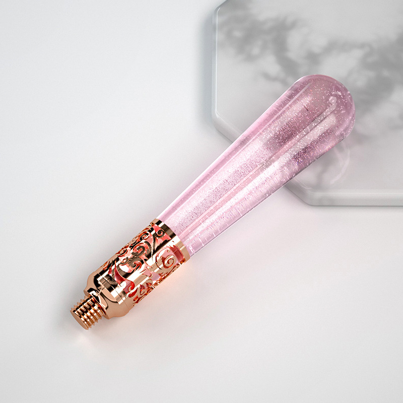 Pink Resin Rose Gold Handle