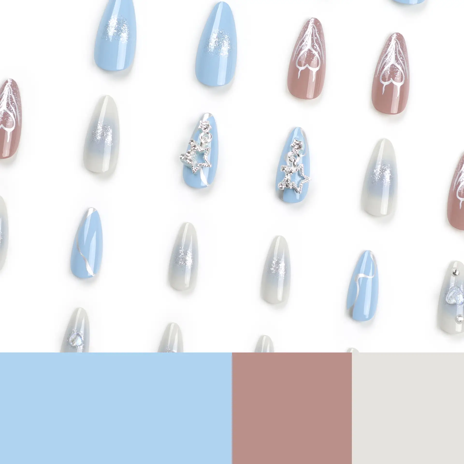 New Blue Color Almond Love Wear Armor