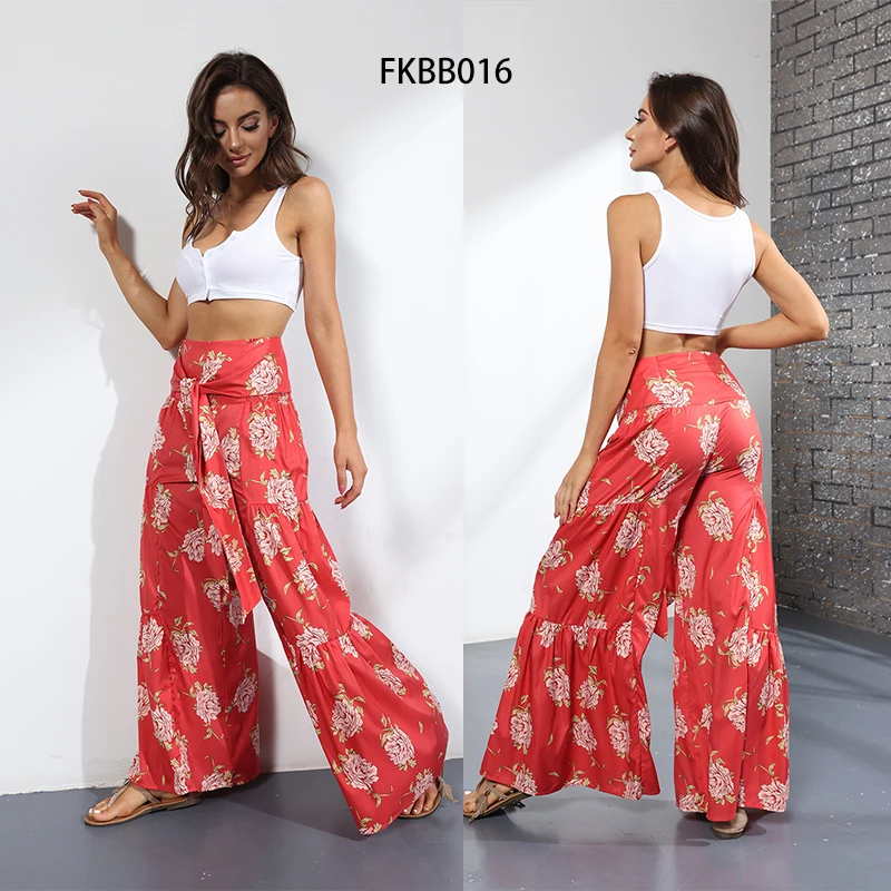 Title 33, New Digital Printed Womens Loose Casual Pants ...