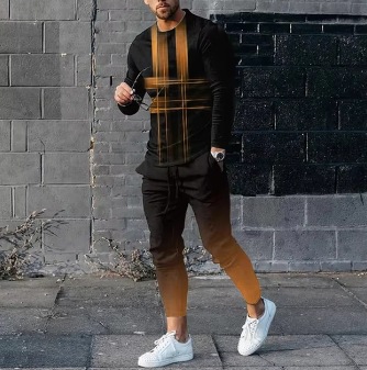 Men's Casual Tracksuit Set 6