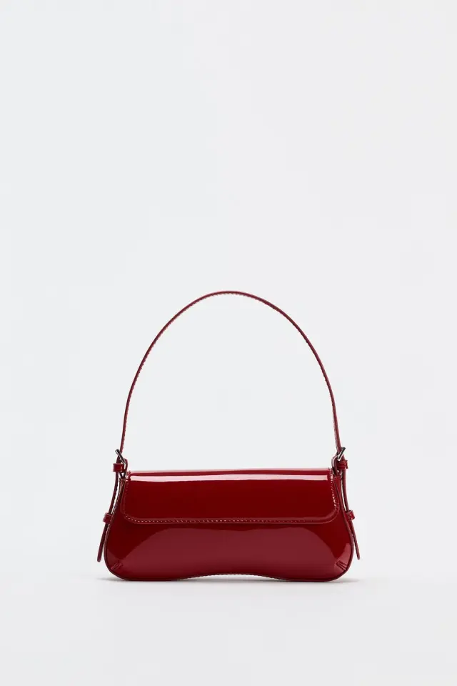 French Stick Underarm Bag Fashion Simple Retro Shoulder Bag Red - Shop at LoveMi