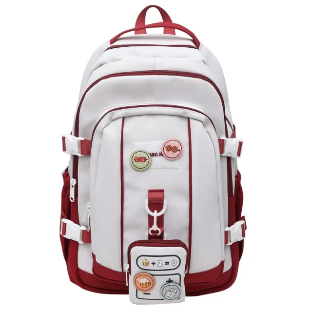 Large Capacity Fashion All match Travel Backpack Red - Shop at LoveMi