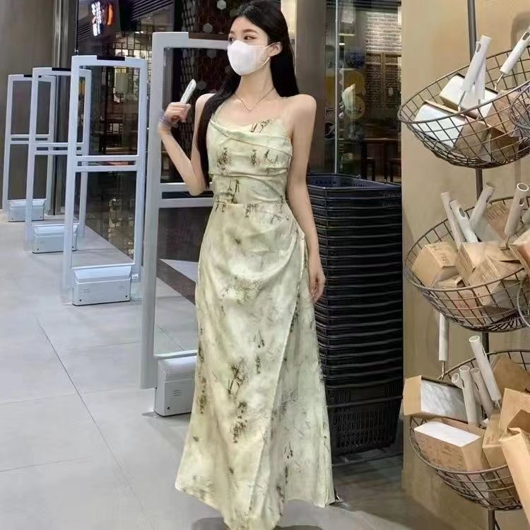 Women's New Chinese style Retro Slip Dress Dress - Shop at LoveMi