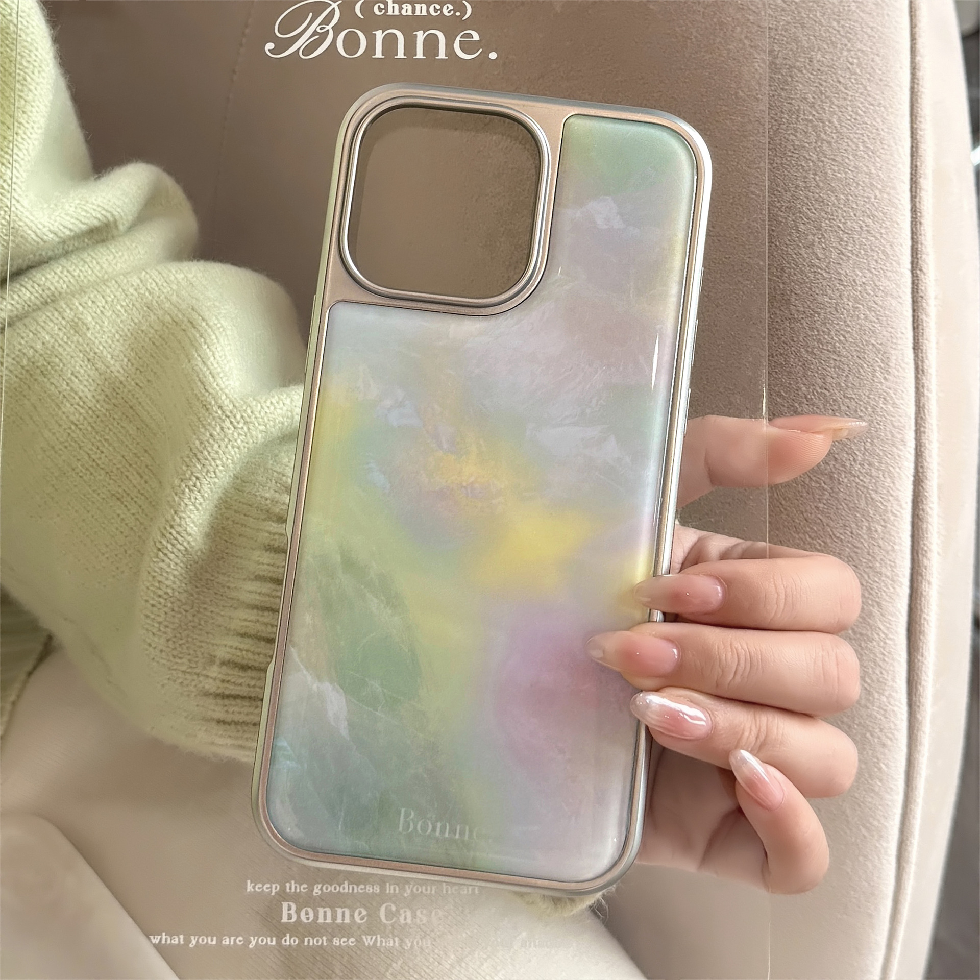 Marbling Epoxy All-inclusive Phone Case - Image 3