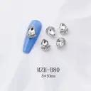 K9 Ultra-Shiny Flat-Back Rhinestones In White For Nail Art Decorations view 7