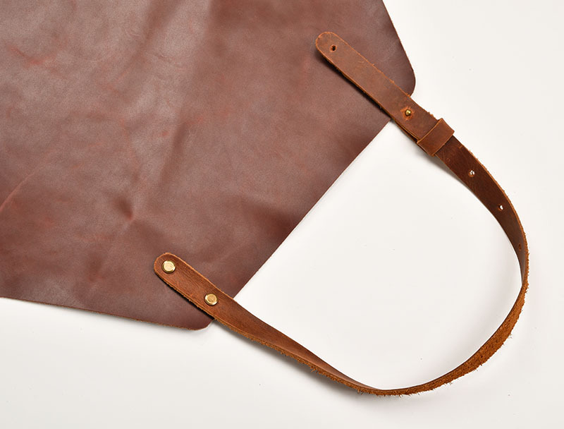 Cowhide Leather Smock
