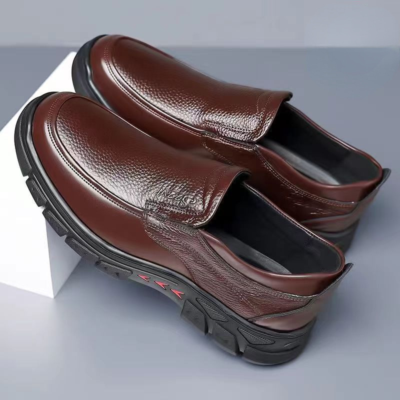 Fashion Individual Casual Leather Shoes For Men - Image 8