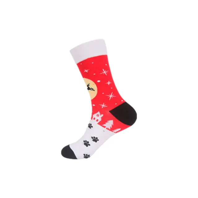 Christmas Cotton Socks Red Bottom Elk - Shop at LoveMi