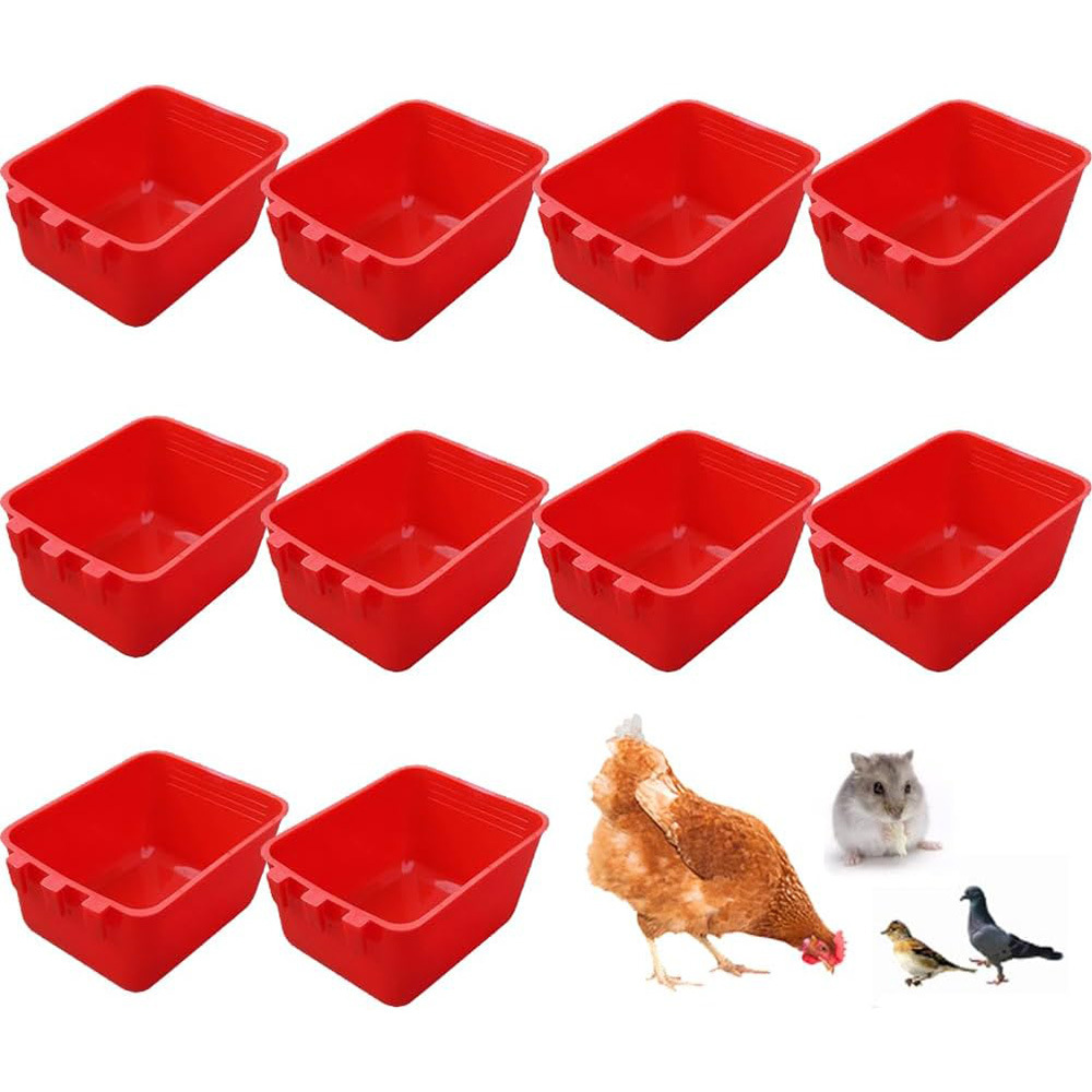 Feeding And Water Bowl For Chickens Small Pets And Poultry In Coops
