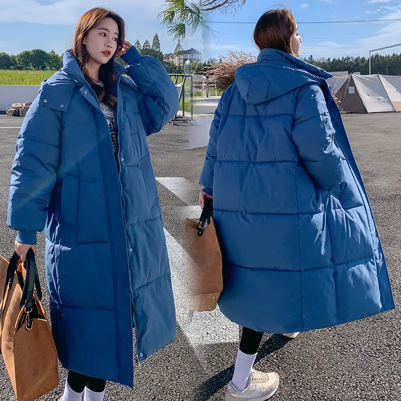 Loose Mid-length Puffer Down Jacket