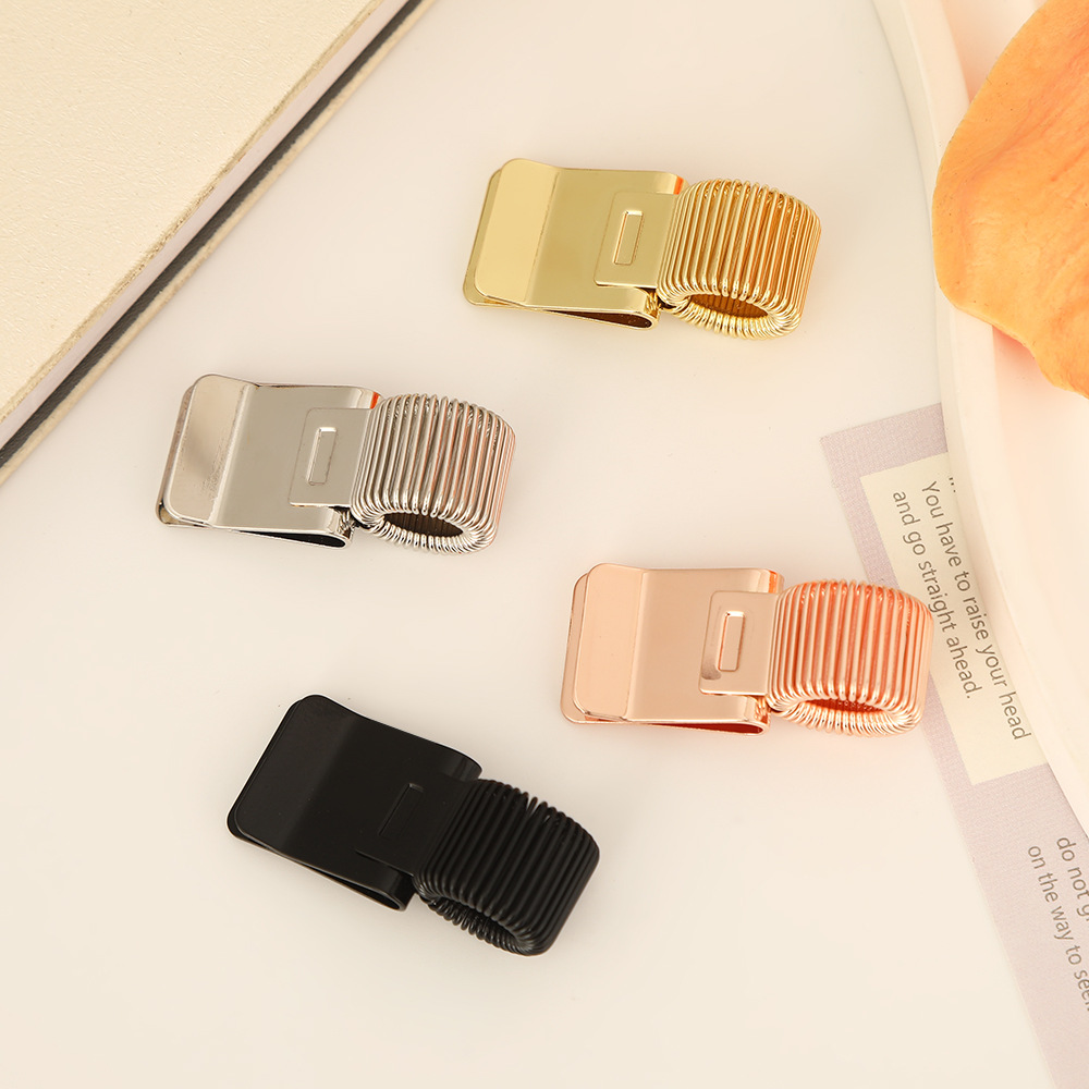 Portable Notebook Spring Pen Holder
