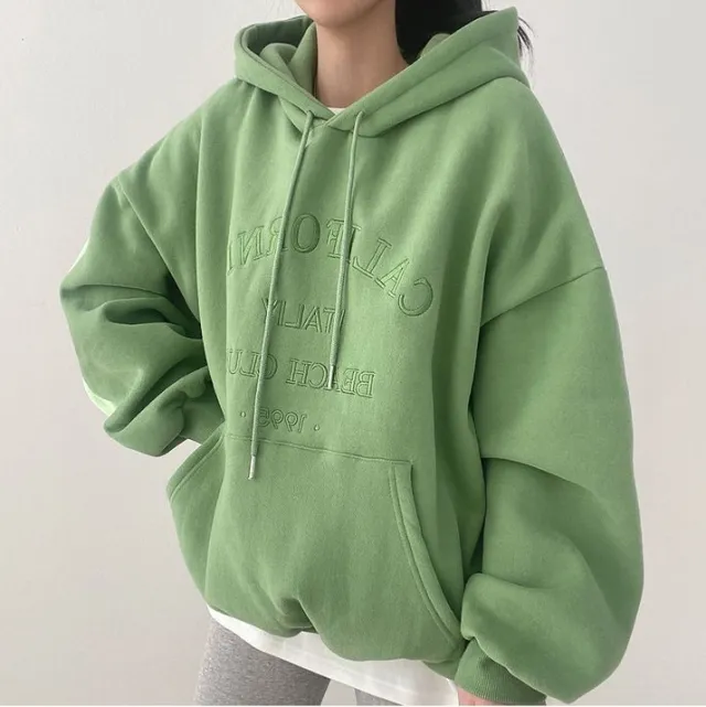 Women's Sweater Super Loose High grade Casual All matching Tops Green - Shop at LoveMi