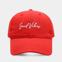 Fashion Letter Baseball Cap Show Face Small Female Japanese Style Artistic - Red - View 1