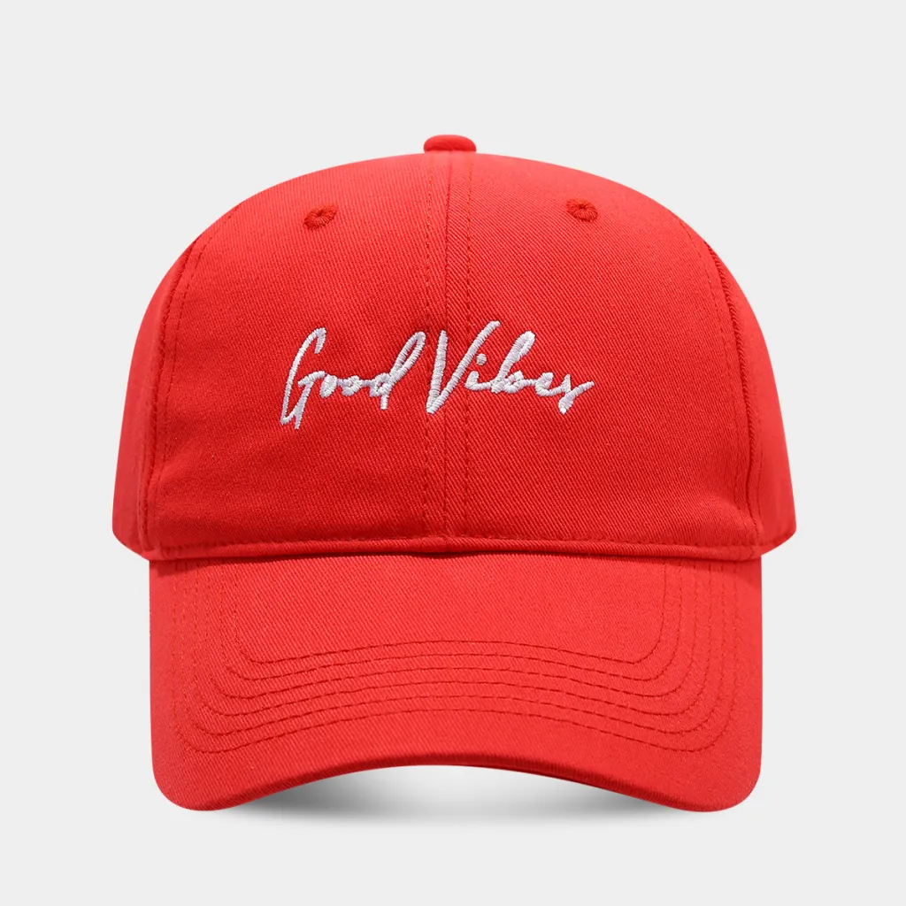 Fashion Letter Baseball Cap Show Face Small Female Japanese Style Artistic - Red