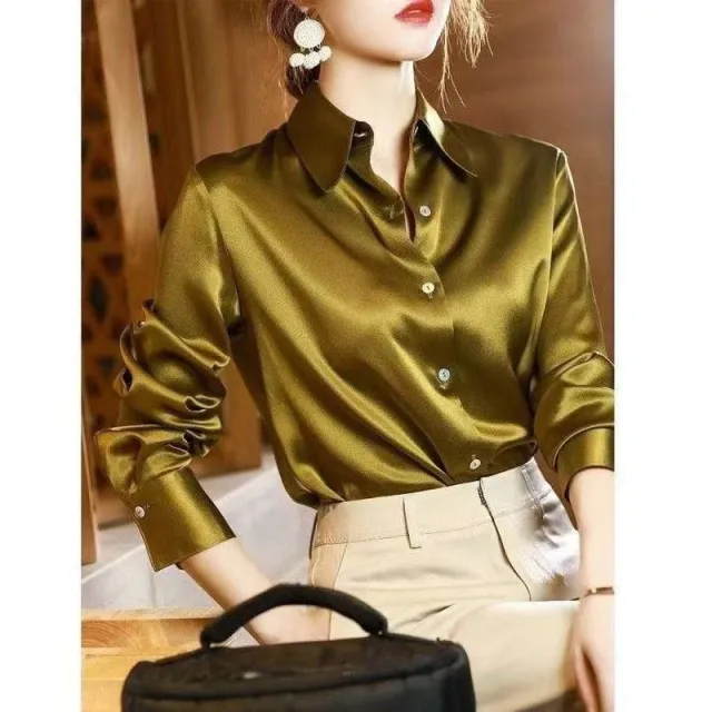 Fashionable And Chic French Women's Shirt Yellow - Shop at LoveMi