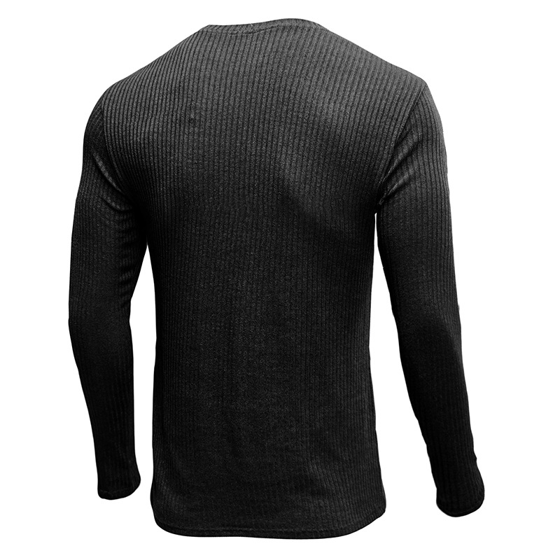 Title 6, European and American knitted mens long-sleeve...