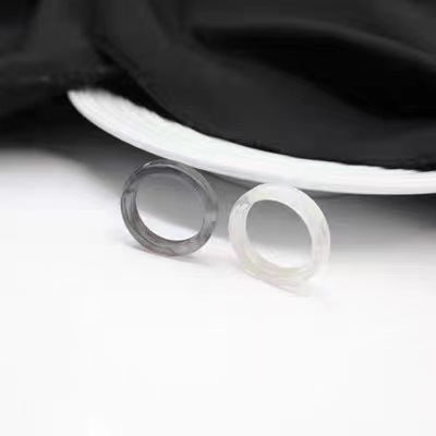 Black And White Two-color Couple Ring Ice-like Ring