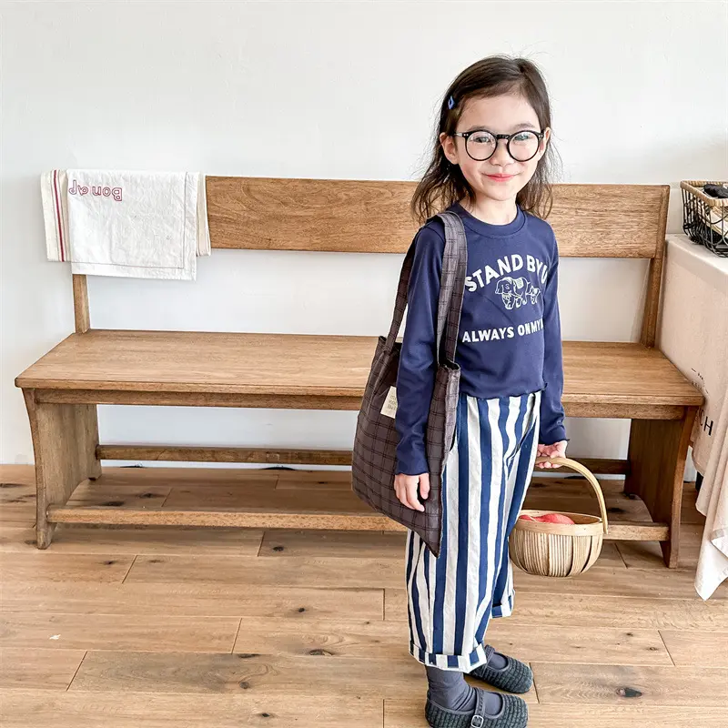 Children Striped Harem Pants Boys And Girls