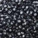 Black And White Letters