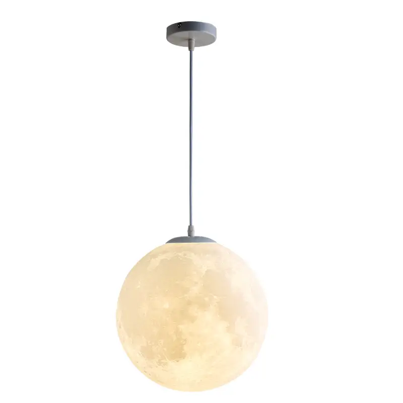 3D Printing Moon Chandelier Modern Minimalist Planet Chandelier