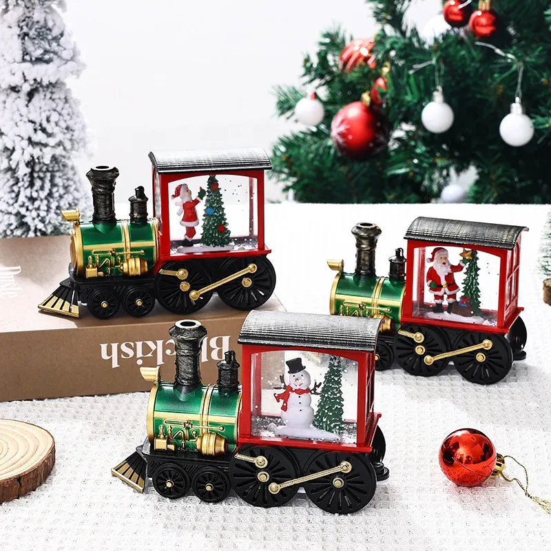 Christmas Gift Train Decoration Small Night Lamp – image 4