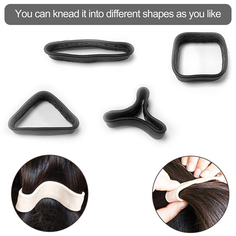 Title 6, Silicone Hair Ring Foldable Environmentally Fri...