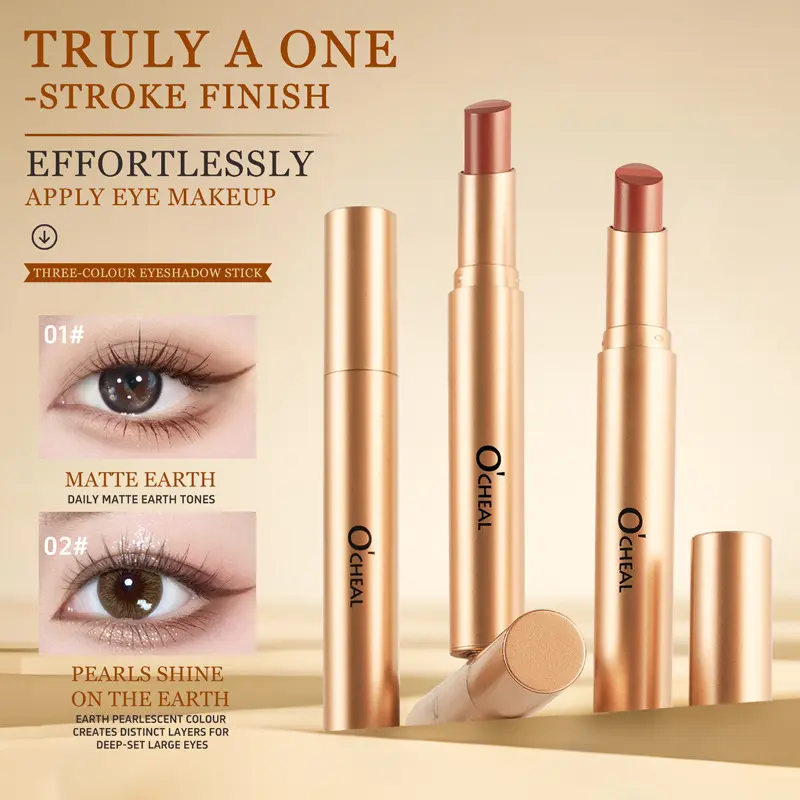 Three Color Eyeshadow Stick
