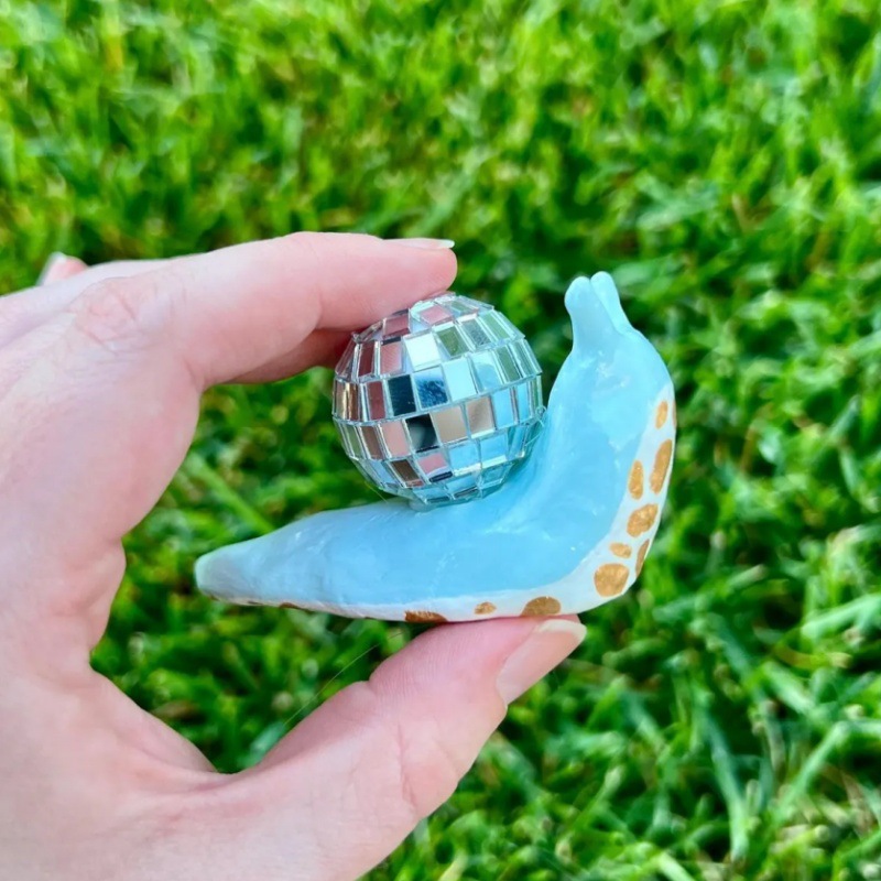 Blue Snail Ornaments