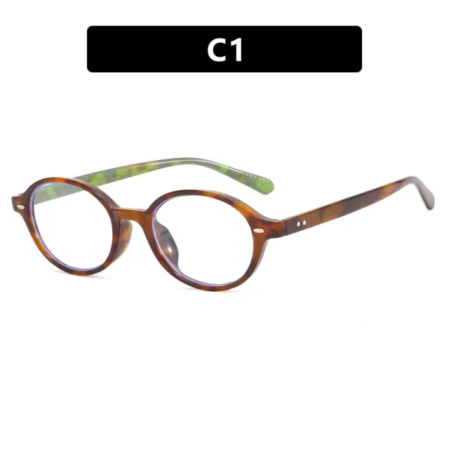 Women's Fashion Retro Literary Plain Glasses Leopard - Shop at LoveMi