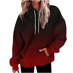 Women's Hooded Sweater Digital Printing - Twm9315-3Xl - View 1